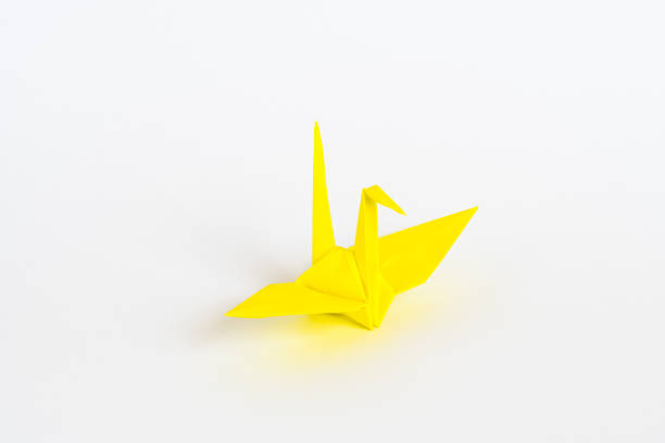 istock Yellow Origami Crane 951643692