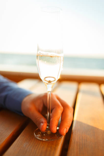 istock Ring in a glass of champagne 951646182