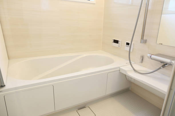 istock Newly built house bathroom 951646194