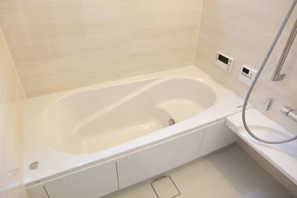 istock Newly built house bathroom 951646358