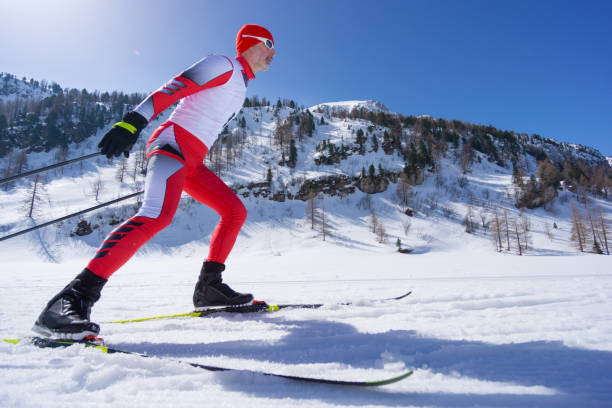 istock dynamic cross country skier 951647570
