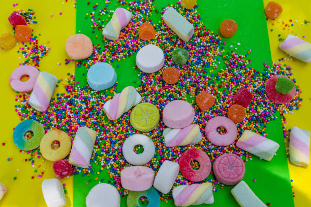 istock gummies and candies  in slow motion 951649832