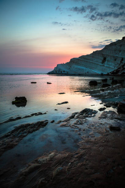 tramonto siciliano - domini photos et images de collection