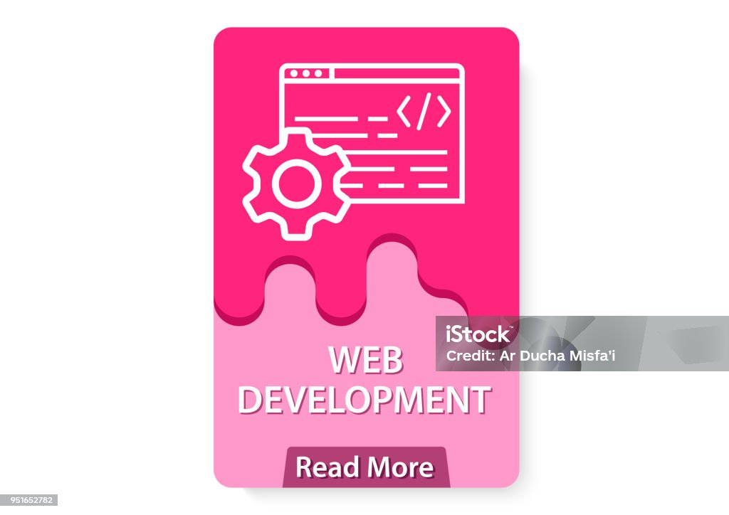 Website Developer Banmner Web Development Banner Stock Illustration - Download Image Now ...