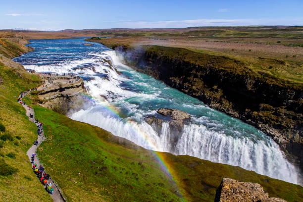 istock Rainbow over the Gullfoss waterfall in Iceland 11.06,2017 951656522