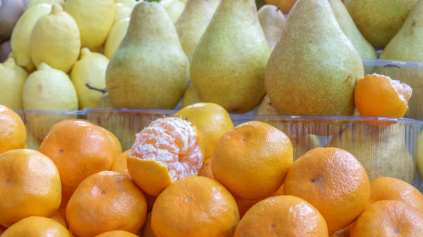 istock Fresh ripe sweet fruits 951659200