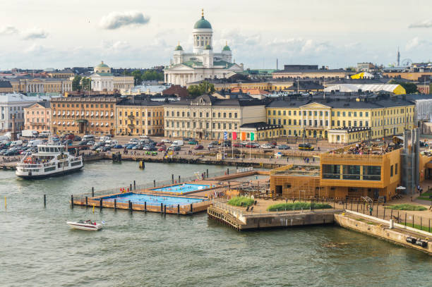 istock Helsinki cityscape. View from sea 951665014
