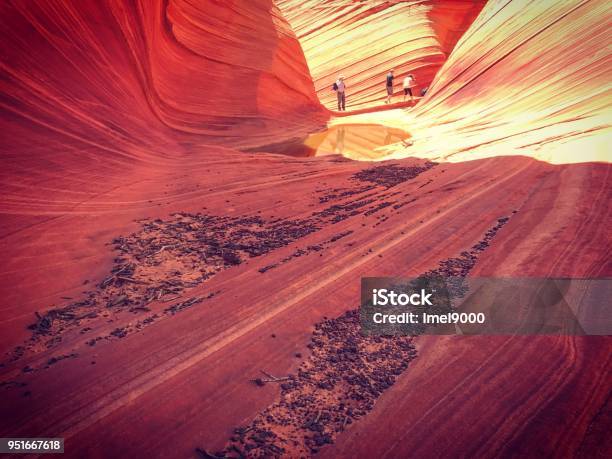 The Wave At Coyote Buttes In Arizona Stock Photo - Download Image Now - Abstract, Adventure, Arizona