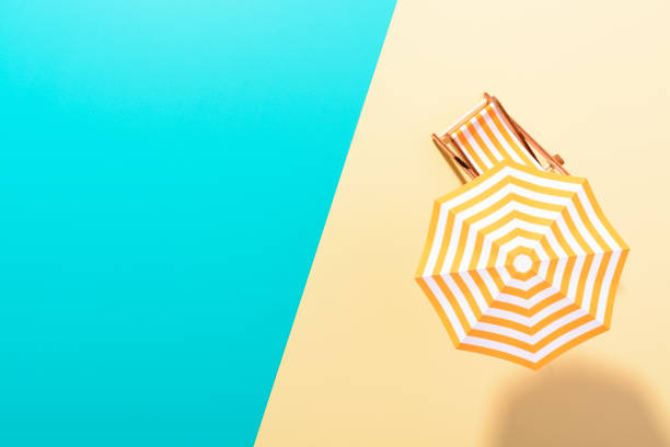 istock The colorful layout of beach theme 951675208