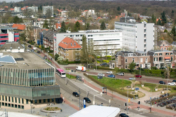 istock City, view from above, Arnhem, Netherlands 951676042