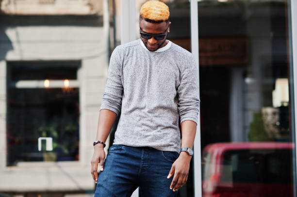 istock Stylish african american boy 951678368