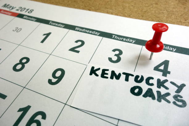 istock Kentucky oaks date marked on calendar 951679982