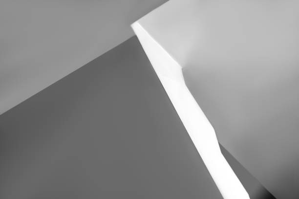 istock abstraction of colorless gray and white lines 951683736