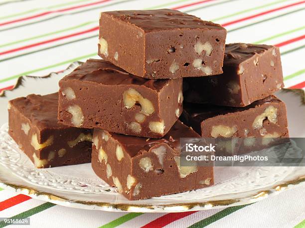 Fudge Stock Photo - Download Image Now - Fudge, Brown, Candy