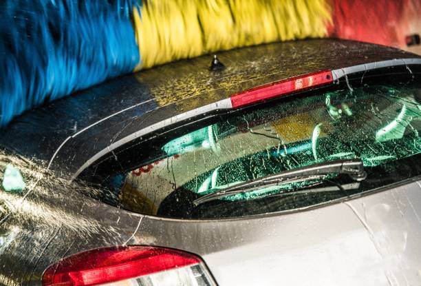 istock Modern Car in the Car Wash 951692712