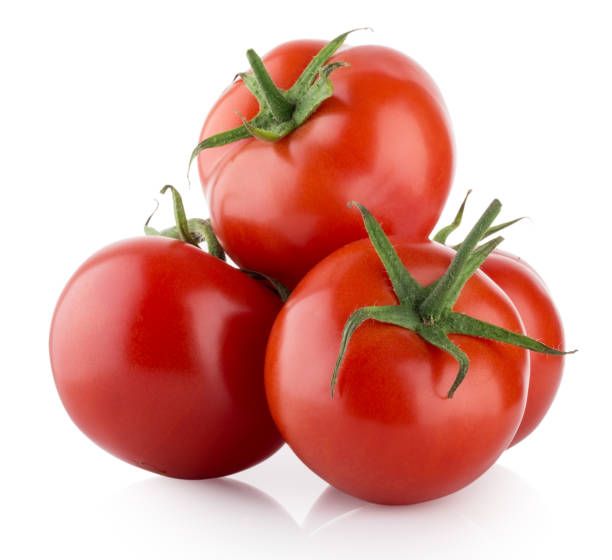Tomatoes red ripe stock photo