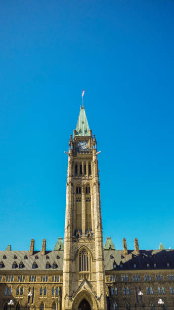 istock Canadian Parliament Tower in Ottawa 951696742