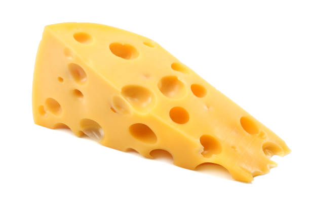 istock piece of cheese isolated on white background 951702666