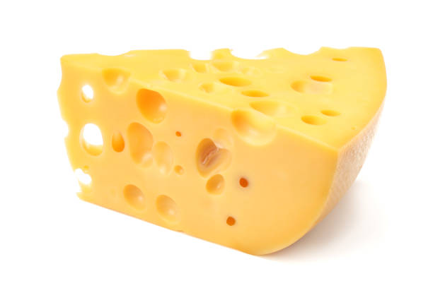 istock piece of cheese isolated on white background 951702676