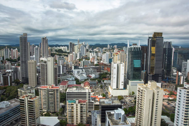 istock Aerial View from Panama City in Panama 951705958