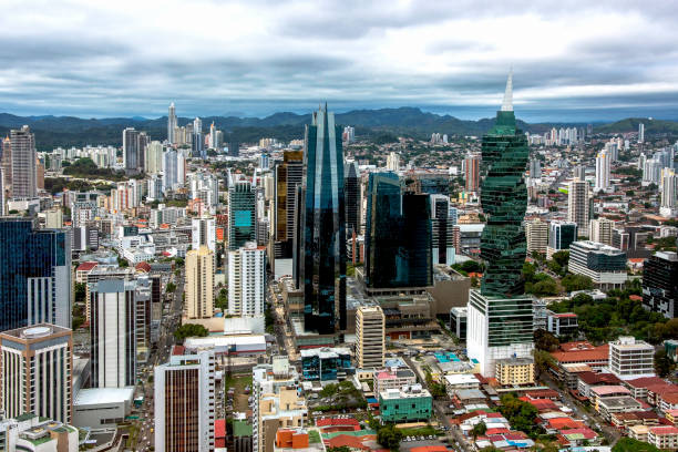 istock Aerial View from Panama City in Panama 951706062
