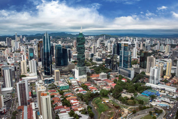istock Aerial View from Panama City in Panama 951706070