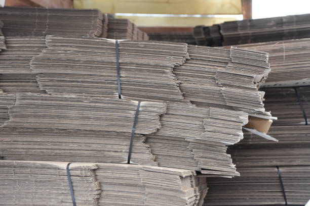 istock A pile of folded cartons 951711472