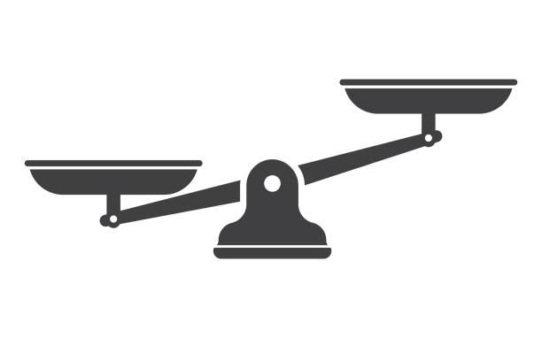 白い背景で隔離の天秤座 - weight scale scale balance legal system点のイラスト素材／クリップアート素材／マンガ素材／アイコン素材