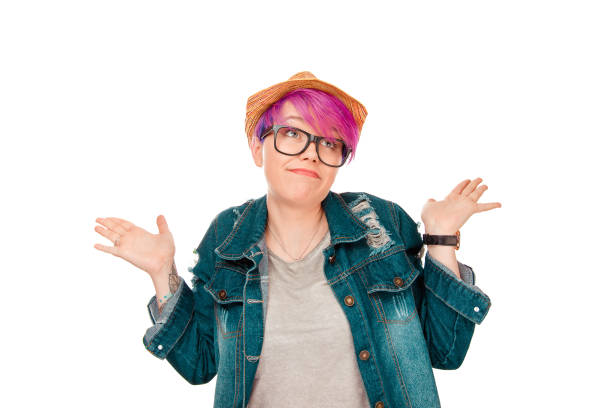 istock Clueless girl shrugging with shoulders 951735578