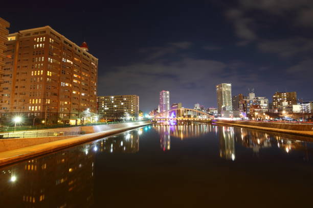 istock Night view of Kitakyushu 951736320