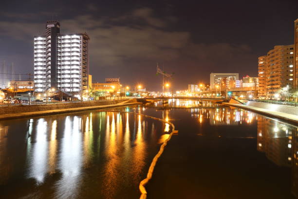 istock Night view of Kitakyushu 951736442