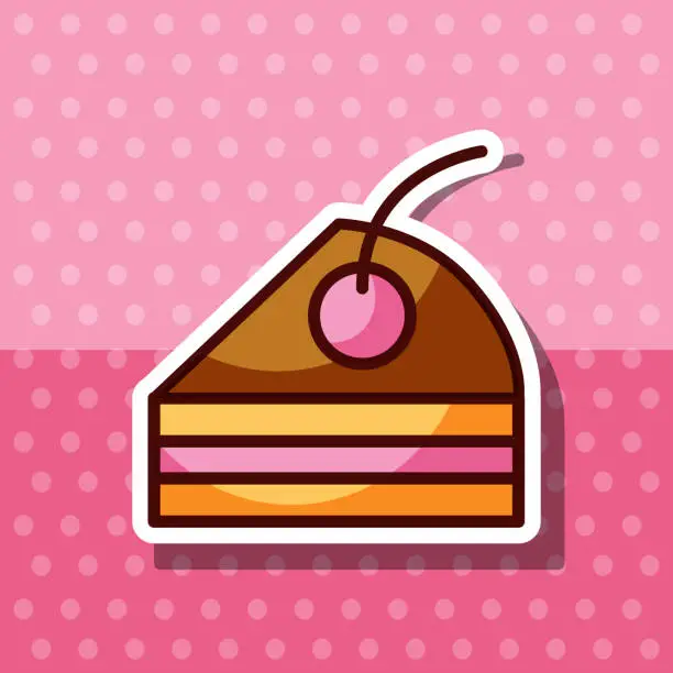 Vector illustration of bakery and dessert products concept
