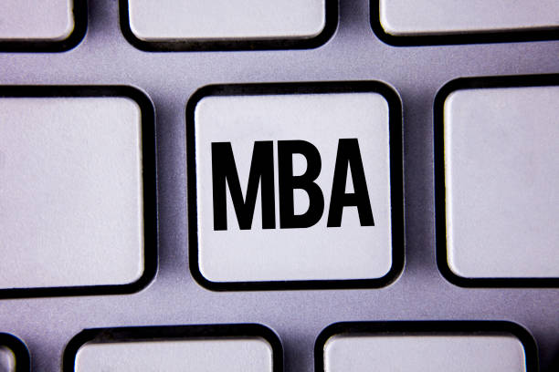 istock Word writing text Mba. Business concept for Master of Business Administration Advance Degree After College Studies written on White Keyboard Key with copy space. Top view. 951745498