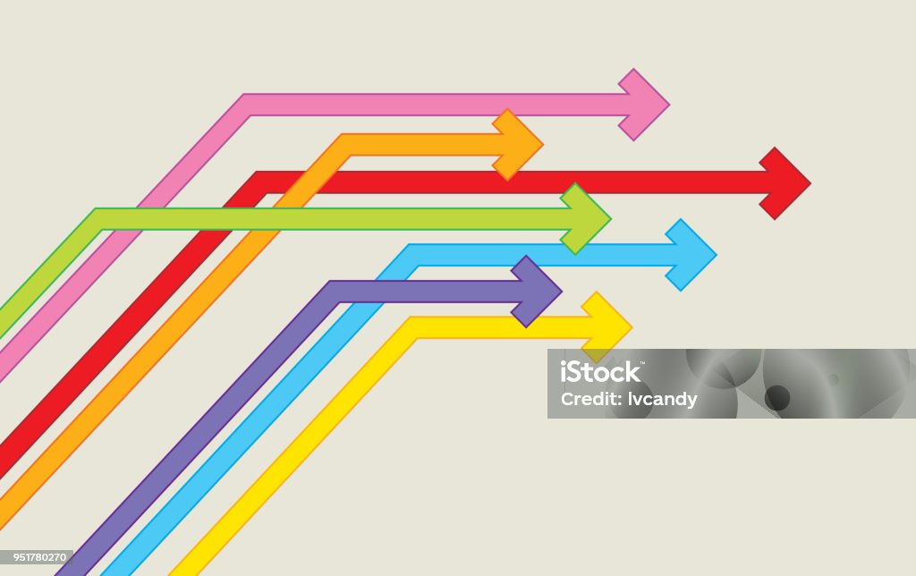 Subject Comp Arrows Competition Arrows Stock Illustration - Download Image Now - Almanac ...