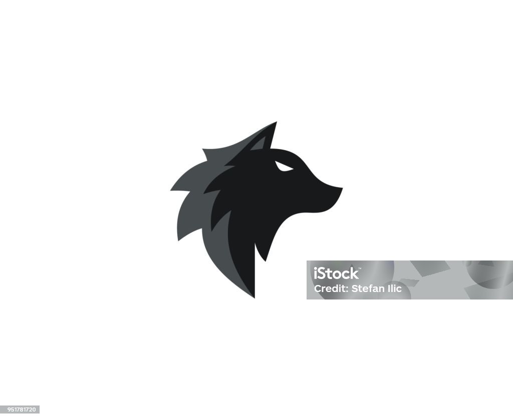 Wolf icon This illustration/vector you can use for any purpose related to your business. Wolf stock vector