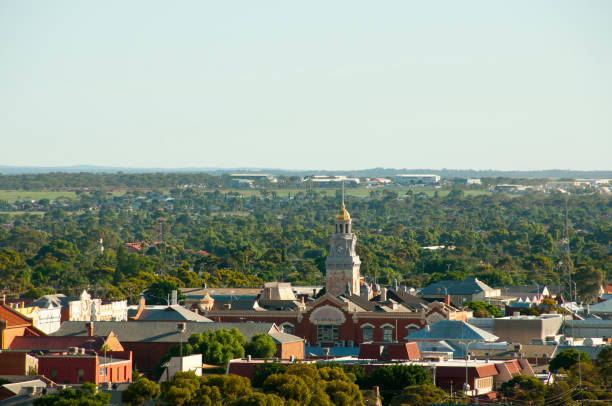 カルグーリーの街 - town australia kalgoorlie mining ストックフォトと画像