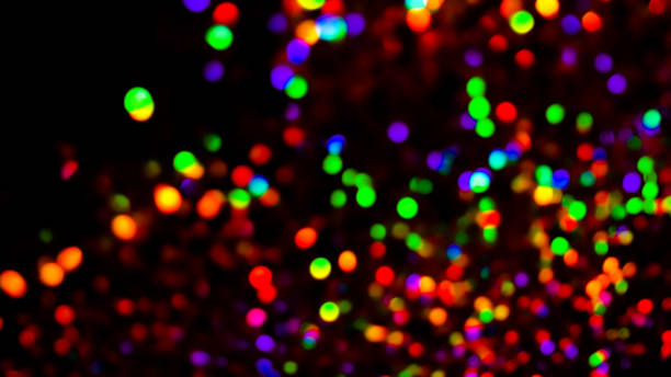 istock Rainbow Theme Bokeh Lights in many various, bright, and pretty colors. 951786280