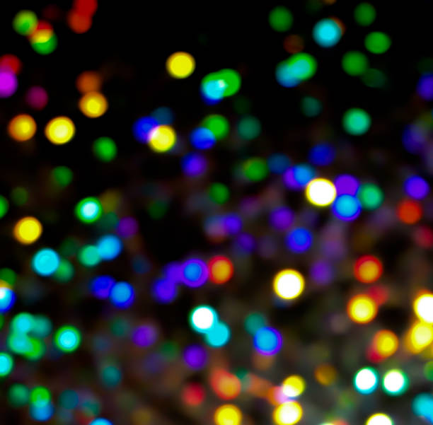 istock Rainbow Theme Bokeh Lights in many various, bright, and pretty colors. 951786472