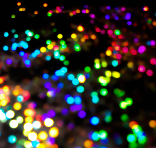 istock Rainbow Theme Bokeh Lights in many various, bright, and pretty colors. 951786760