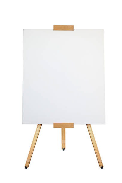 Artist Easel stock photo