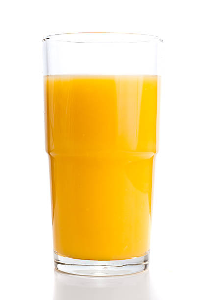istock Glass of orange juice. 95180474