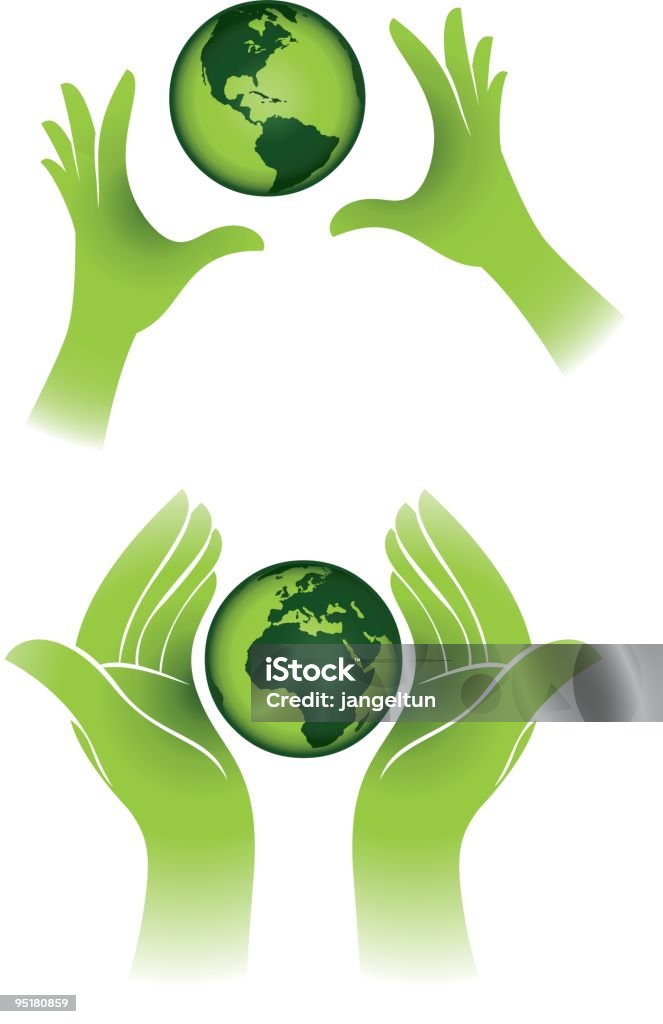 Save the planet icons  Abstract stock vector