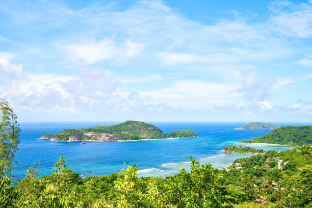 View on Therese island from sans soucis road (panoramic point of view)View on Therese island from sans soucis road (panoramic point of view)