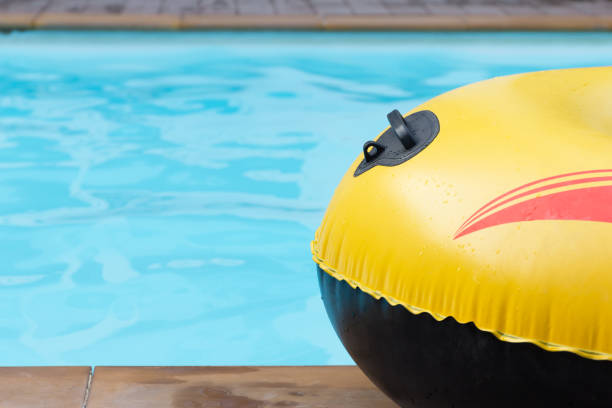 istock Close up yellow boat inflatable 951820342