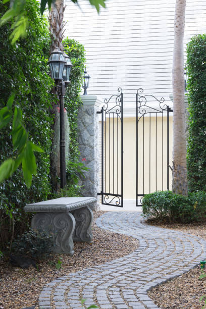 istock Walkway in the luxury garden. 951820412