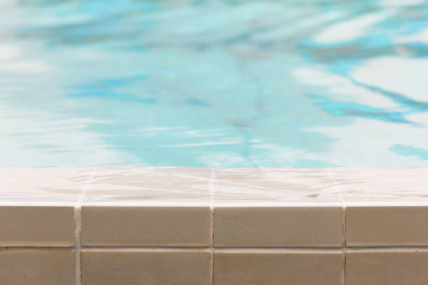 istock Close up the swimming pool background. 951823616