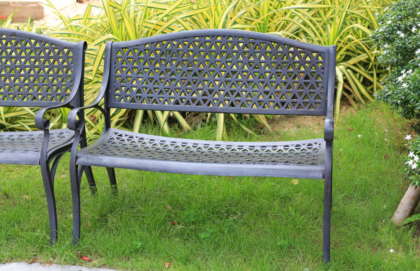 istock Chair in the nature park. 951824306
