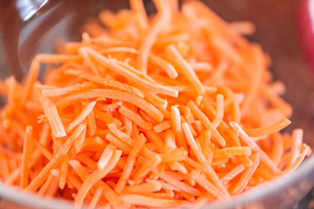 istock Fresh shredded carrot for spring salad 951824886