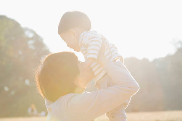 istock Mother and son relaxed in the park 951845770