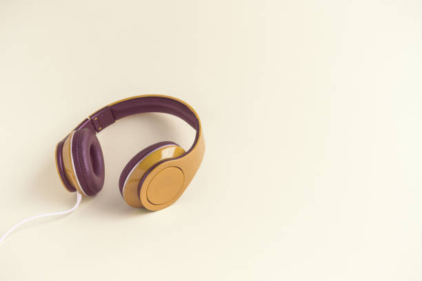 istock Headphones minimal music creative concept 951845836